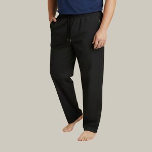 Cotton Loose-fitting [Black] - সুতি ঢোলা পায়জামা