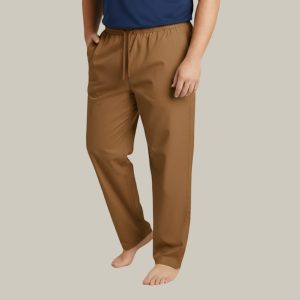 Cotton Loose-fitting [Brown] - সুতি ঢোলা পায়জামা