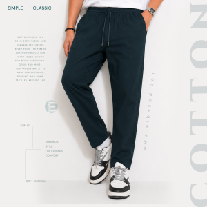 Men's Cotton Pants  [Dark Blue]